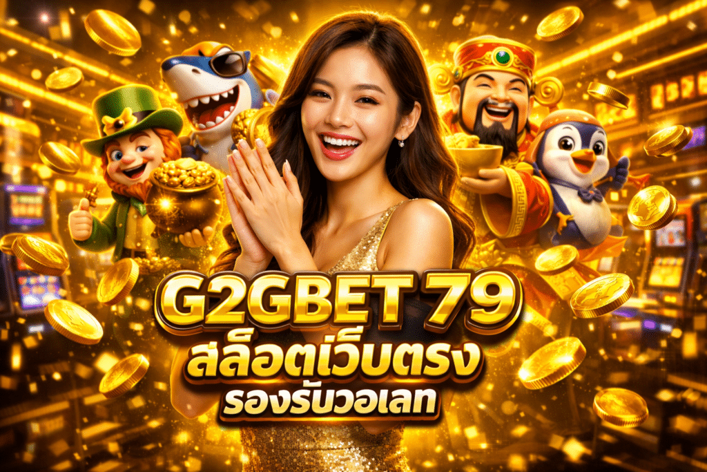 G2GBET 79 สล็อตเว็บตรง รองรับวอเลท