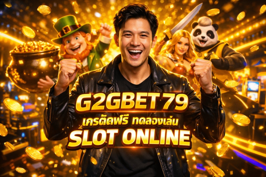 G2GBET 79 เครดิตฟรี ทดลองเล่น slot online