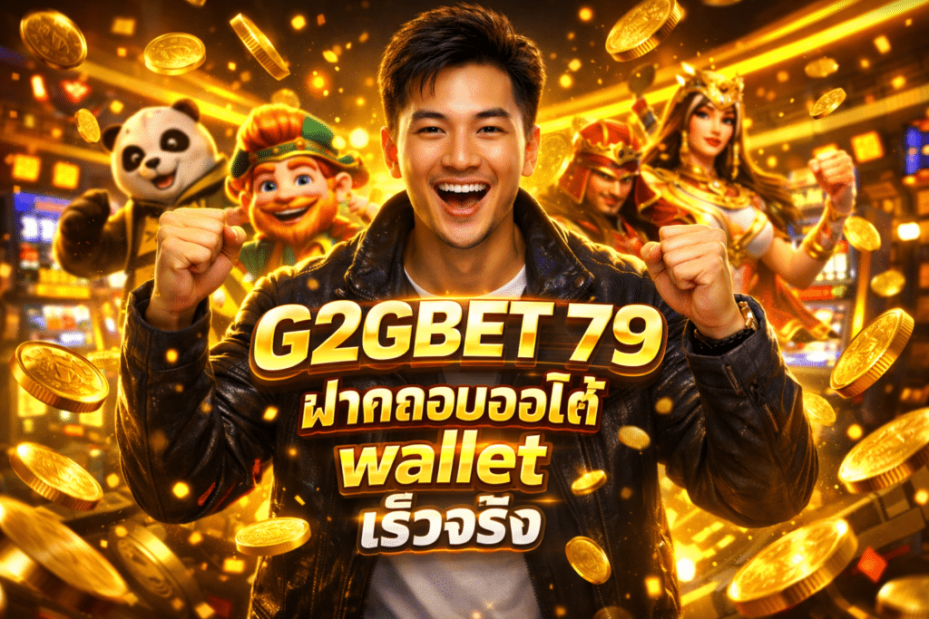 G2GBET 79 ฝากถอนออโต้ wallet เร็วจริง